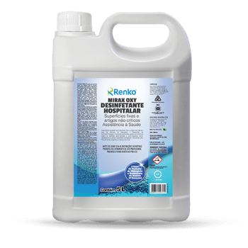 MIRAX OXY DESINFETANTE PEROXIDO HIDROGENIO 5LTS RENKO 1:250