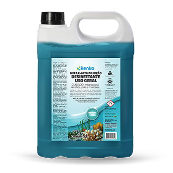 MIRAX DESINFETANTE CONCENTRADO 5 LTS -- Fragrâncias : MARINE , Marca : Renko 