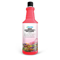 MIRAX DESINFETANTE PRONTO USO 1 L -- Fragrâncias : JARDINS , Marca : Renko 