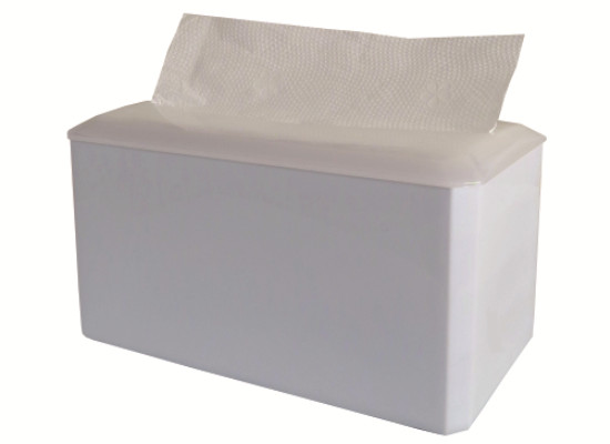 TOALHEIRO DE BALCÃO BRANCO/CRISTAL