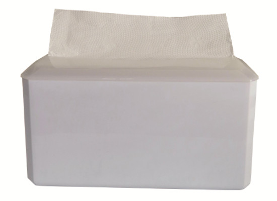 TOALHEIRO DE BALCÃO BRANCO/CRISTAL