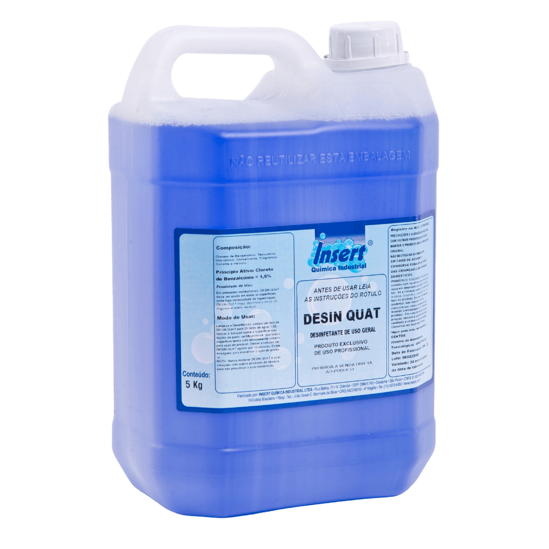 DESIN QUAT DESINFETANTE INODORO 5L