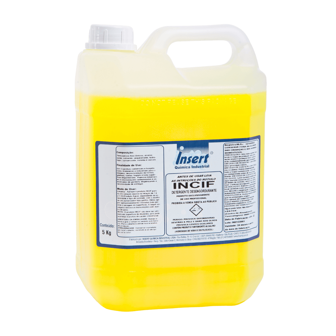 INCIF DETERGENTE DESENGORDURANTE 5L