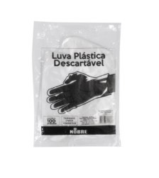 LUVA PLÁSTICA DESC C/100 UND