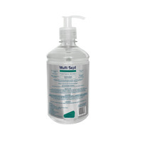 ALCOOL GEL 70% PUMP 500ML MULTI SEPT ALOE VERA