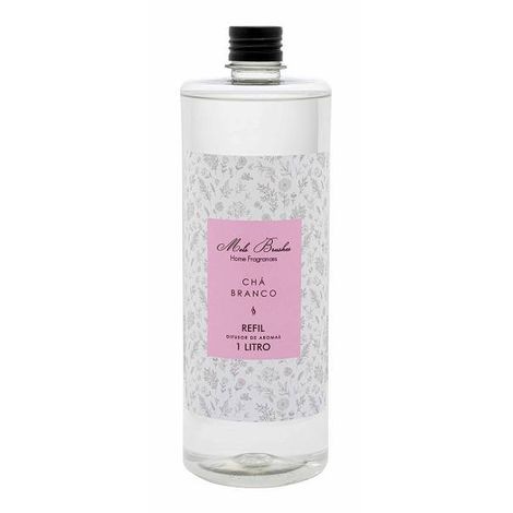 REFIL DIFUSOR CHA BRANCO 1 LITRO MELS BRUSHES