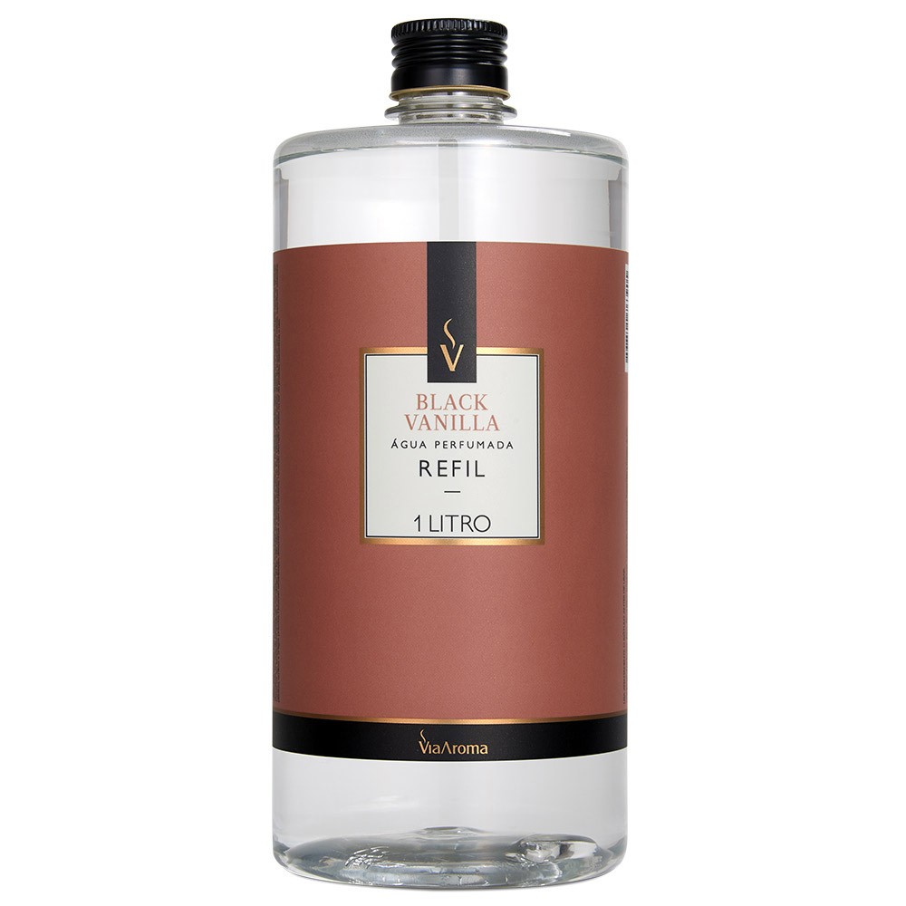 REFIL 1L BLACK VANILLA AGUA AROMAT