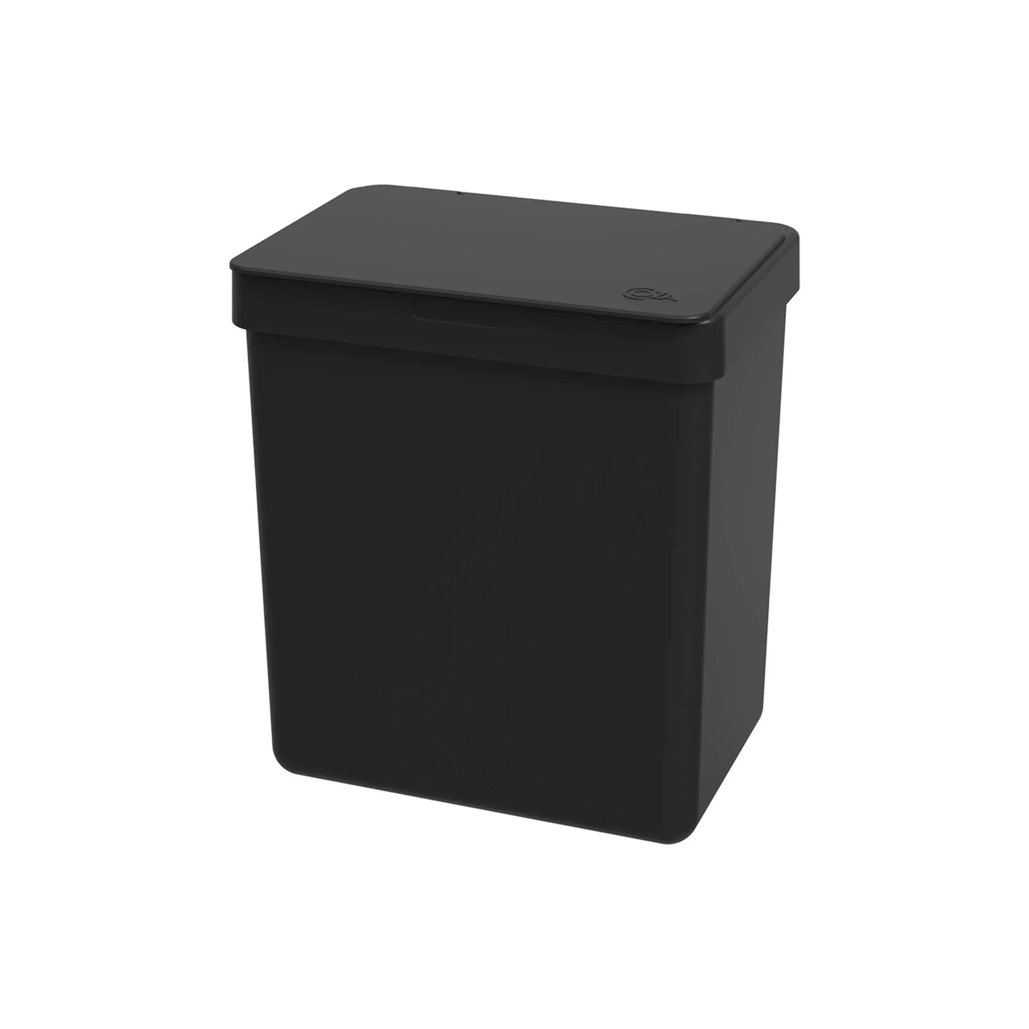 LIXEIRA BASIC 2,5L COZA -- Cor : Preto , litros : 2,5 lts 