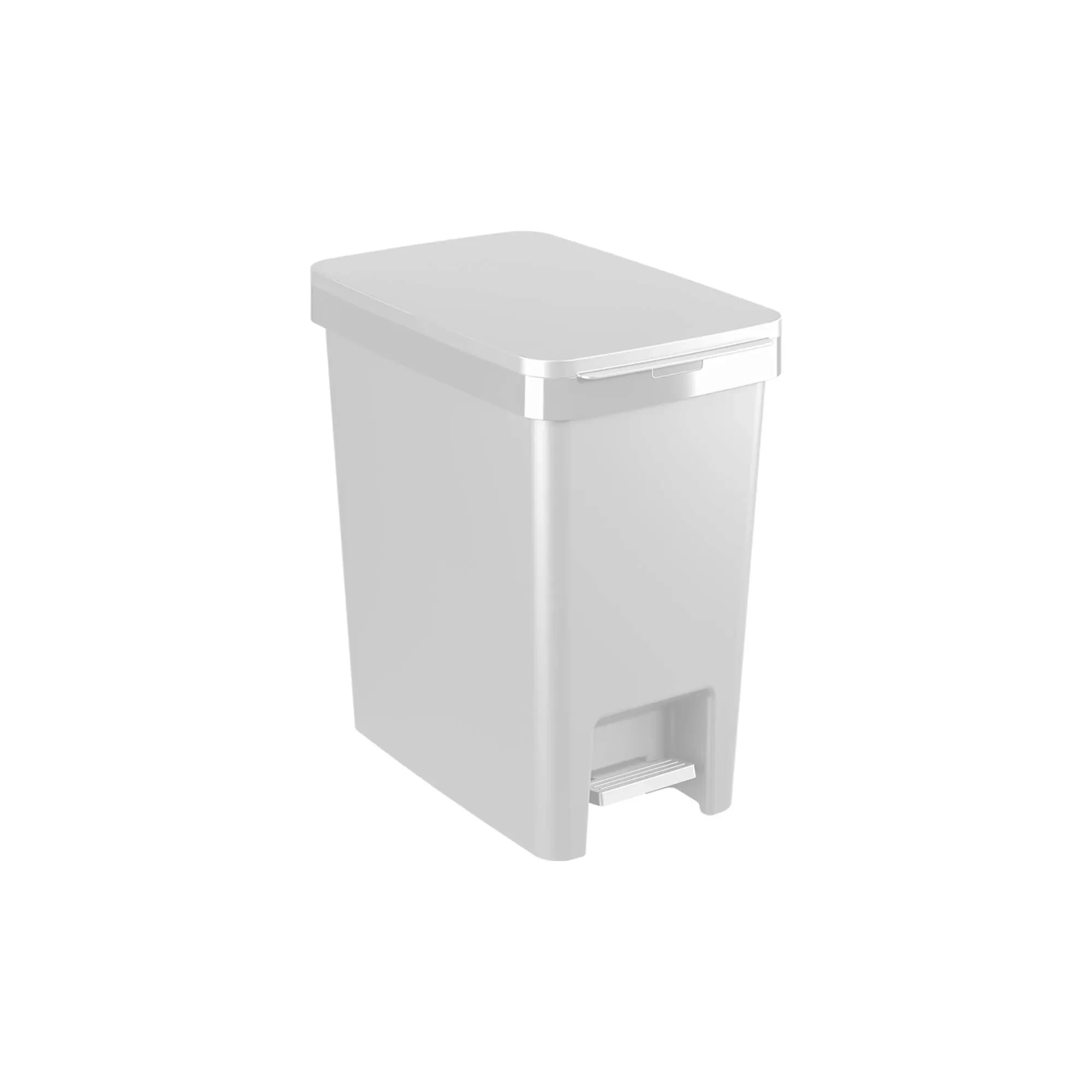 LIXEIRA SINGLE 15L -- Cor : Branco , litros : 15lts 