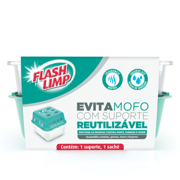 ANTIMOFO REUTILIZAVEL 400G 1REFIL