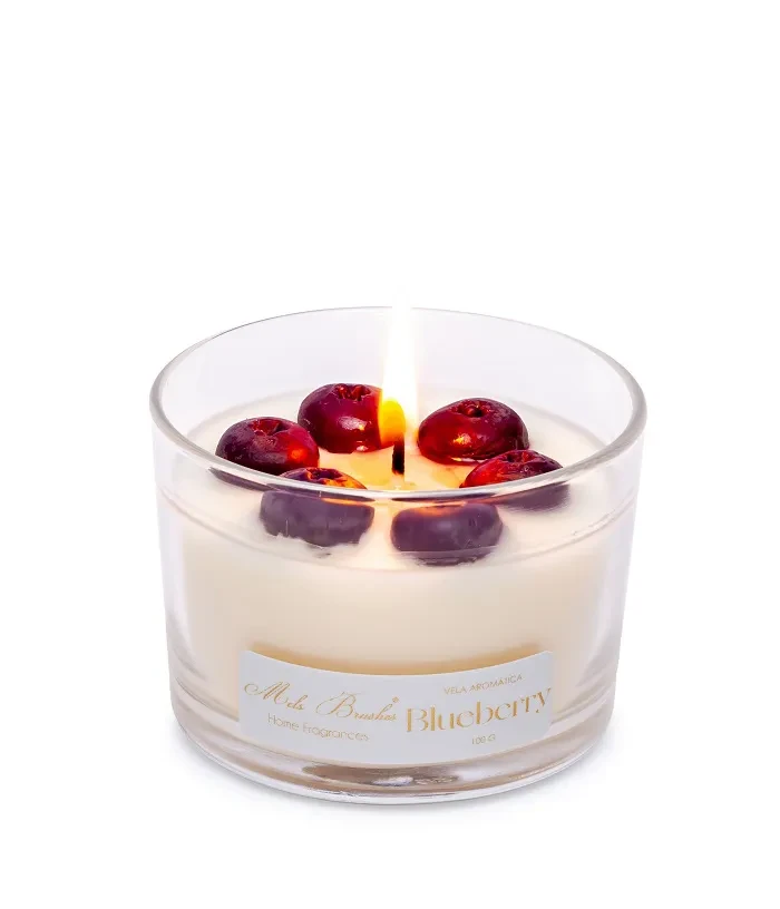 VELA AROMATICA FRUTAS 100G BLUEBERRY