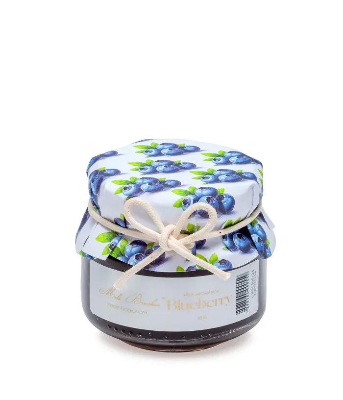 VELA AROMATICA GELEIA DE FRUTAS 85G BLUEBERRY