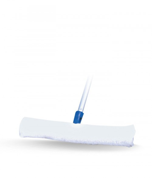 Aplicador de cera c/cabo -- tamanho em cm : 45cm , Marca : Bralimpia 
