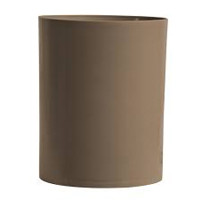 Cesto 14 lts sem adesivo -- Cor : Marrom , Marca : Bralimpia 