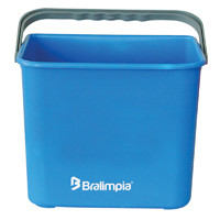 Balde 4lts com alça -- Cor : Azul , Marca : Bralimpia 
